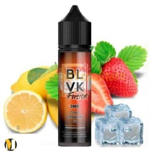 جویس مرکبات توت فرنگی یخ بی ال وی کی <br><span>Blvk Fusion Citrus Strawberry Ice 60ml</span>